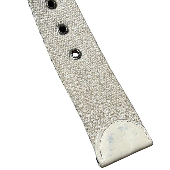 Blue & Pink Striped Men's Belt - Picture 7 of 7